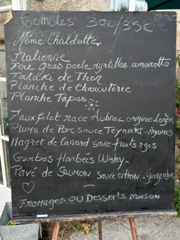 Restaurant La Chaldette - Restaurant à La Chaldette Photo Menu 2