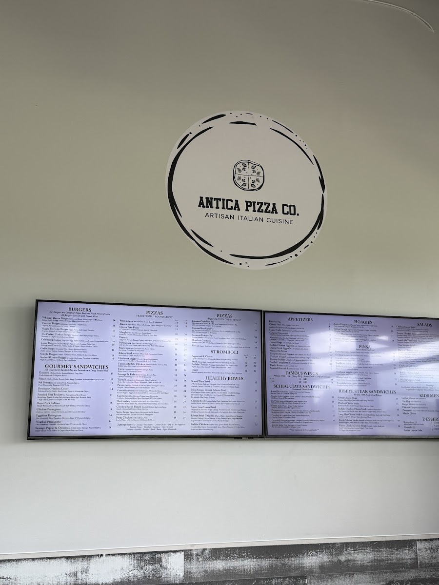 Antica Pizza Co. Photo Menu 4