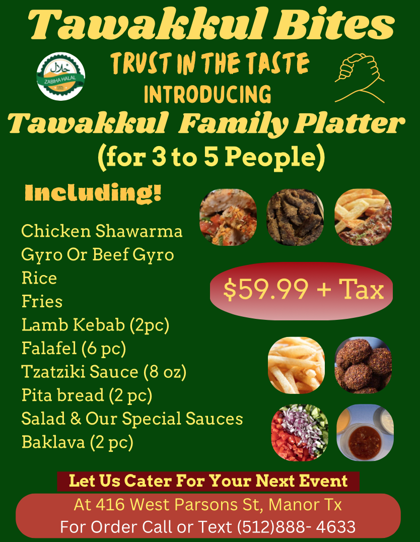 Tawakkul bites Photo Menu 3