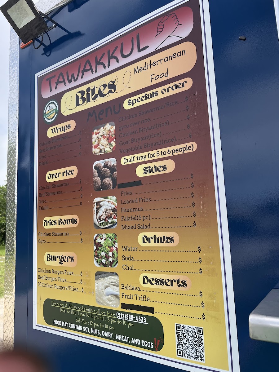 Tawakkul bites Photo Menu 8