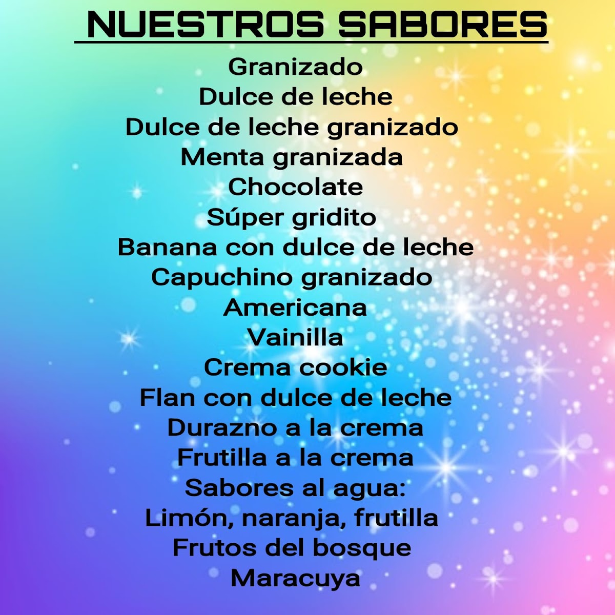 Vía Bana, Helados Lili Photo Menu 1