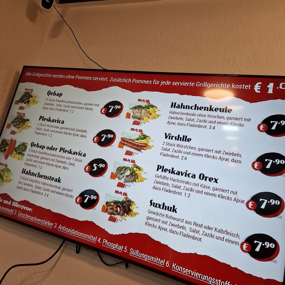 Orex Grill Restaurant Photo Menu 1