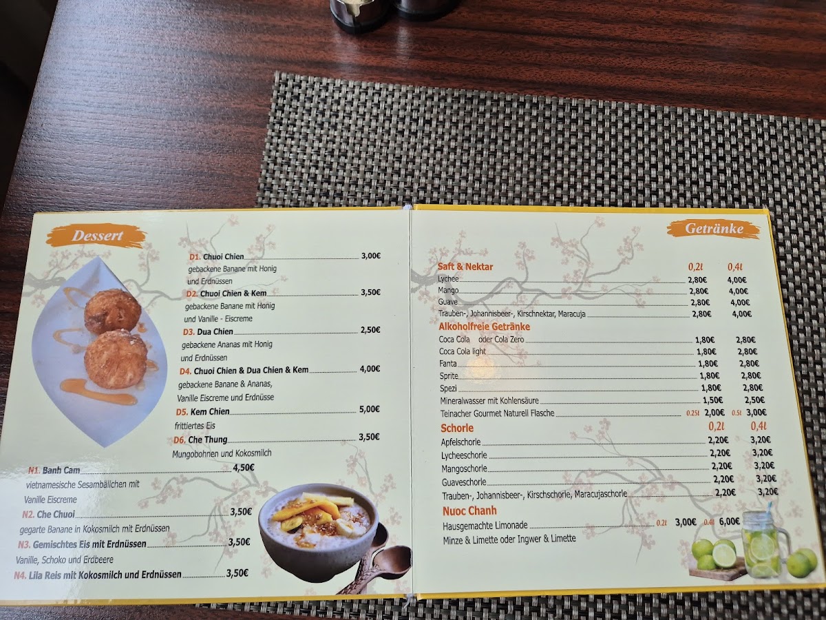 Quan-An, Asiatische Küche Photo Menu 2
