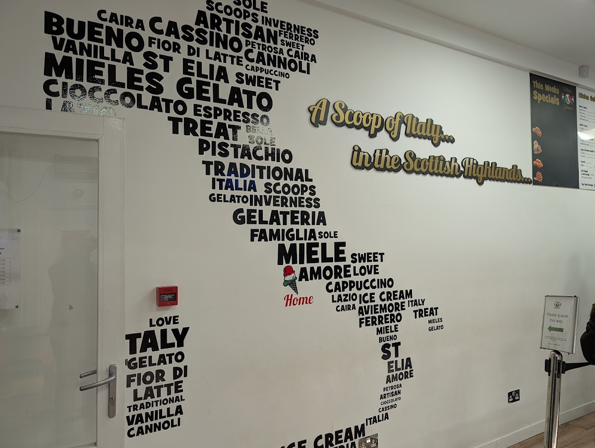 Miele's Gelateria Inverness Photo Menu 9