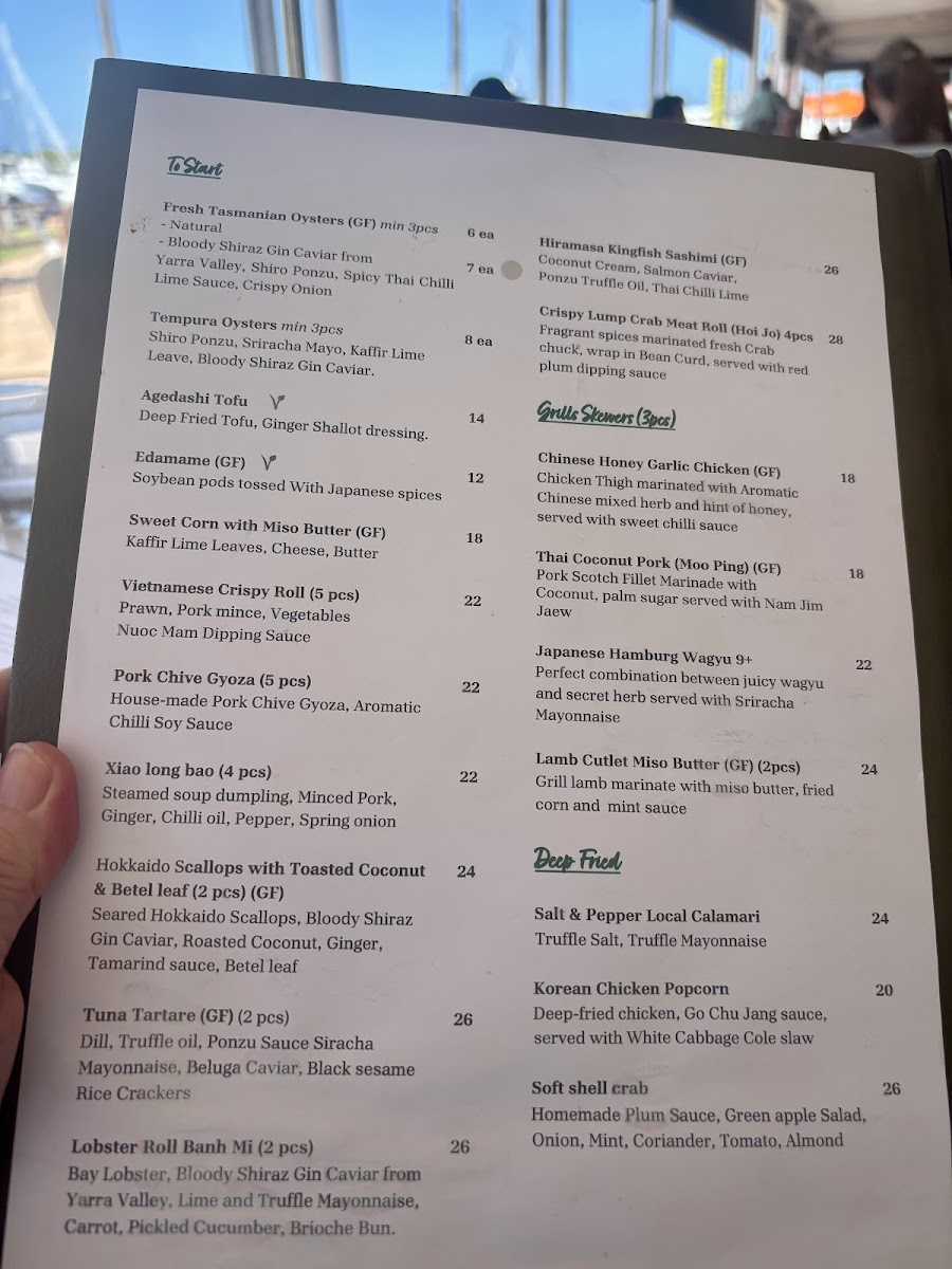 Tara Far East Dining & Bar Photo Menu 3