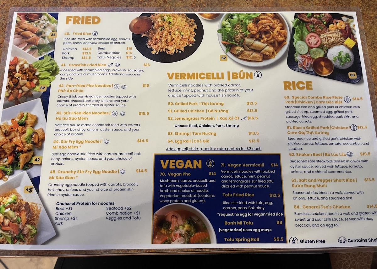 Fresh Bowl Restaurant Photo Menu 2