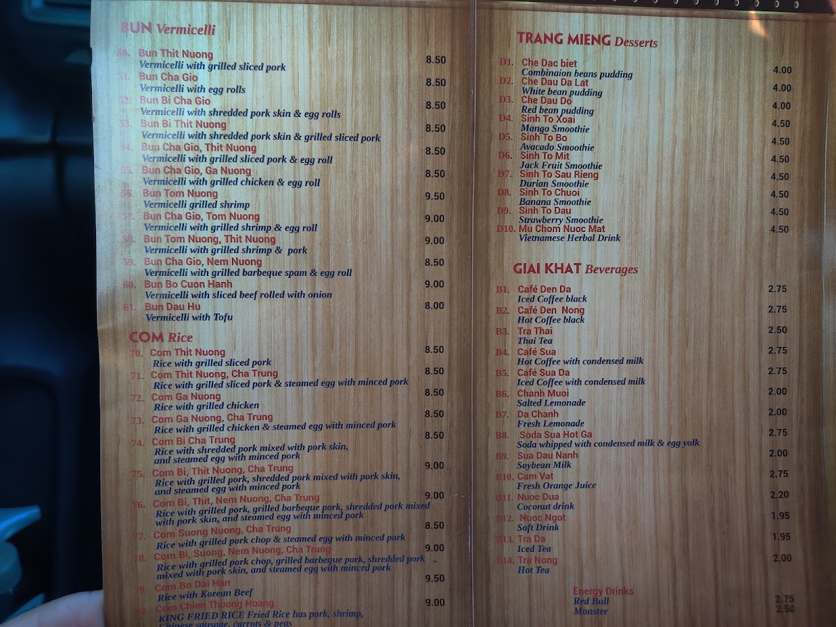Fresh Bowl Restaurant Photo Menu 5