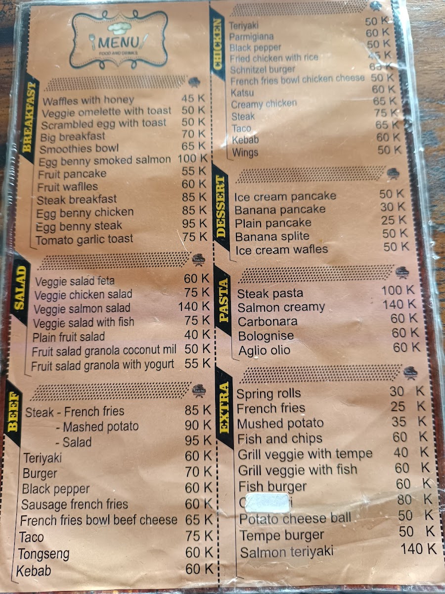 Kedai Mini Resto Rice Field Photo Menu 1