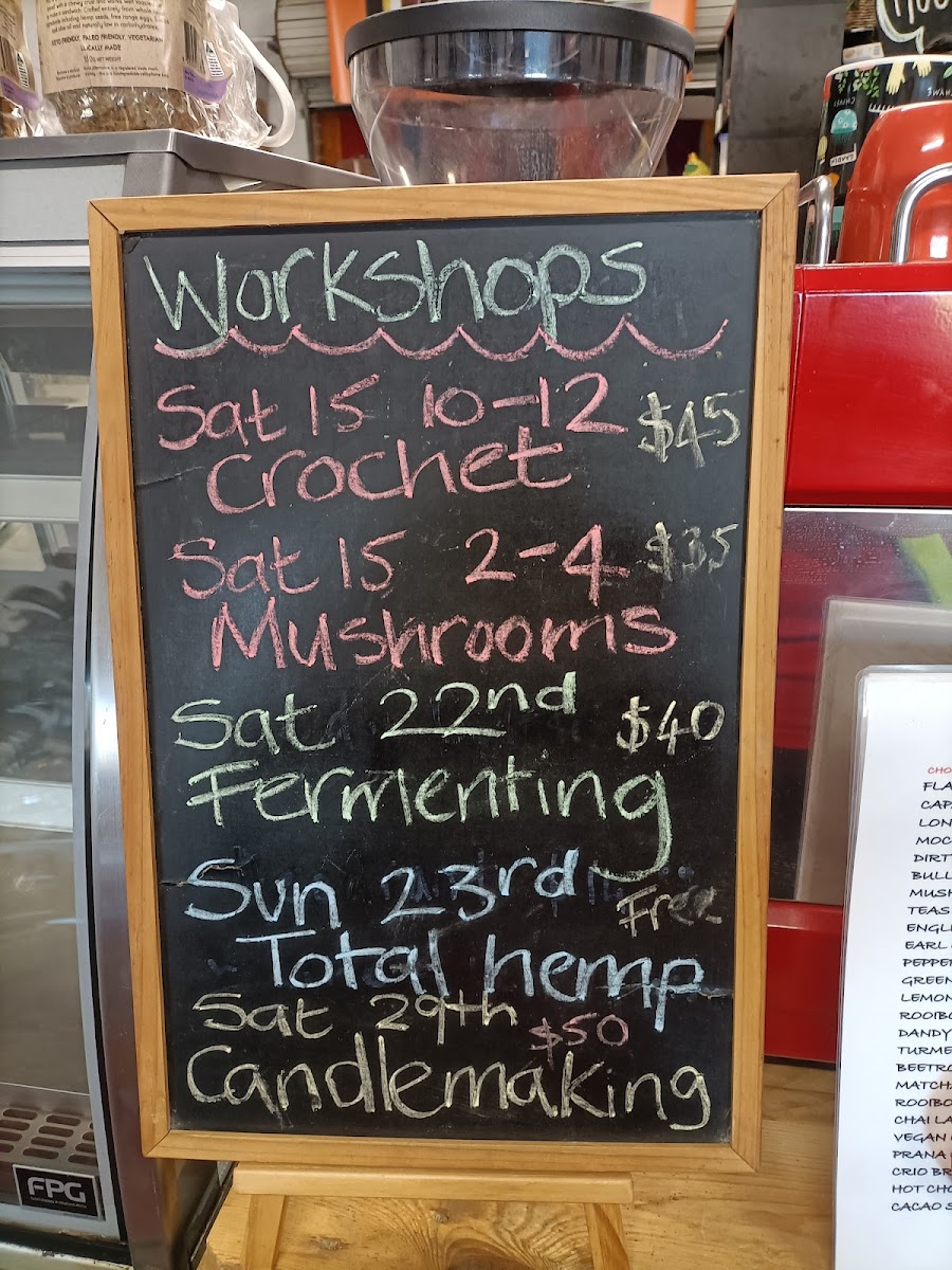 The Sacred Earth Pantry Photo Menu 8