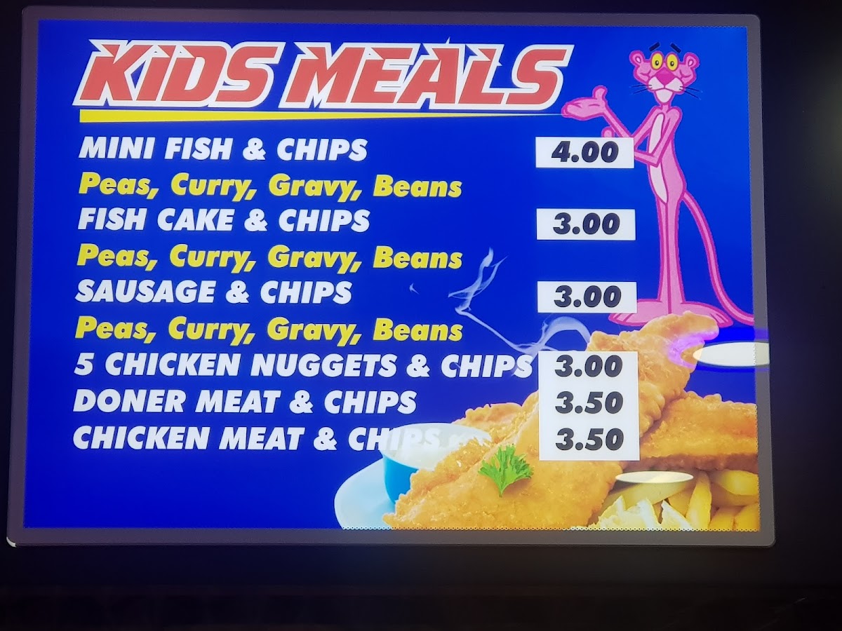 Cheadle Fish Bar Photo Menu 10