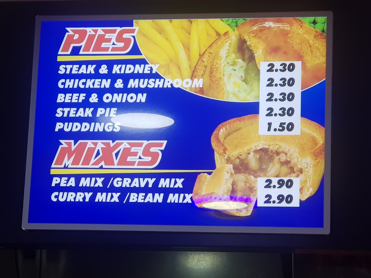 Cheadle Fish Bar Photo Menu 5