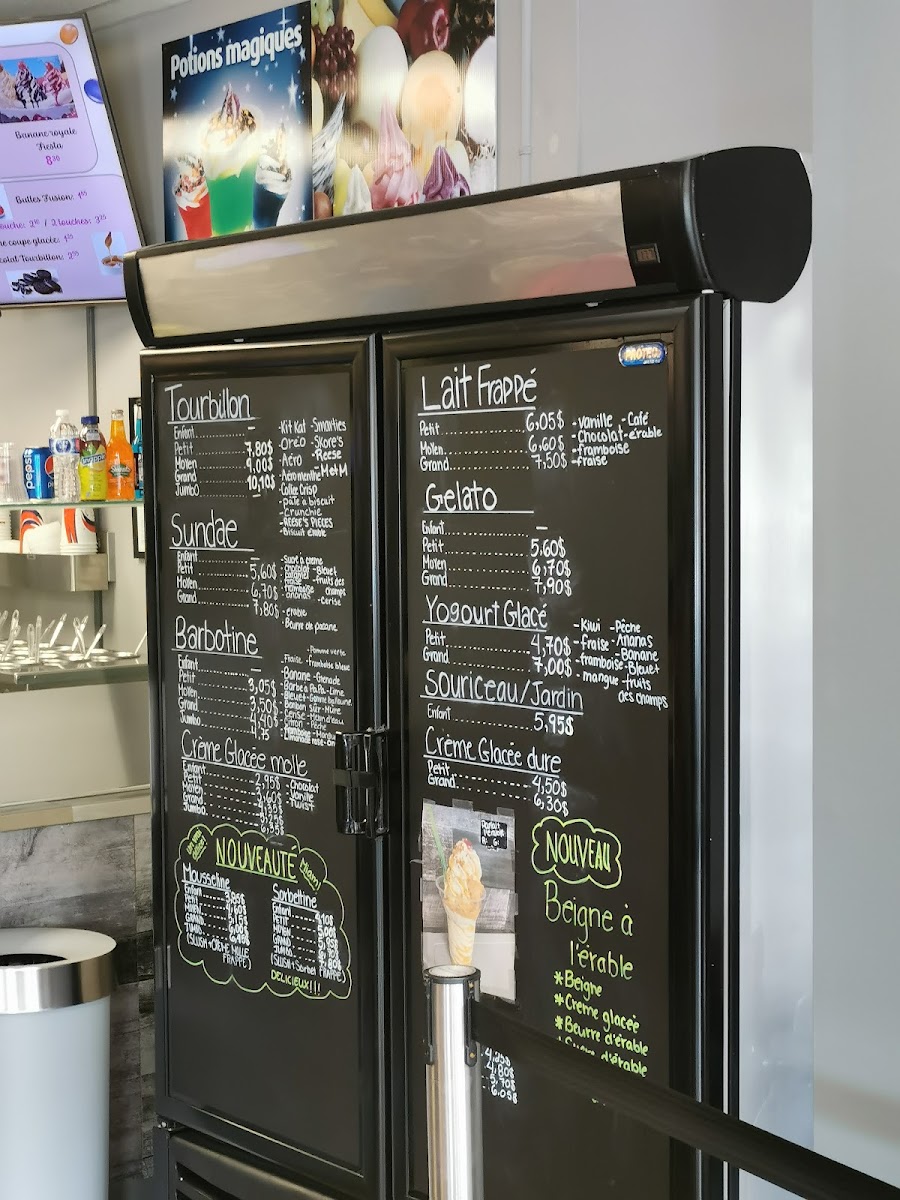 O' Sommet Glacé Photo Menu 1
