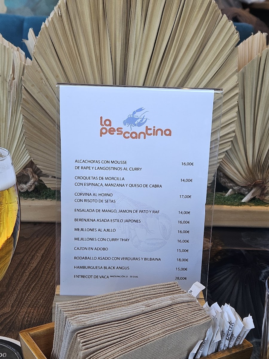 La Pescantina Guadarrama Photo Menu 1