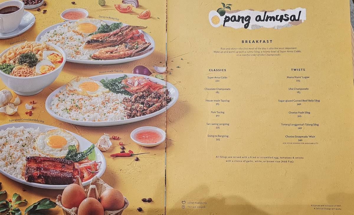 Manam Comfort Filipino | Lucky Chinatown Mall | Manila Photo Menu 6