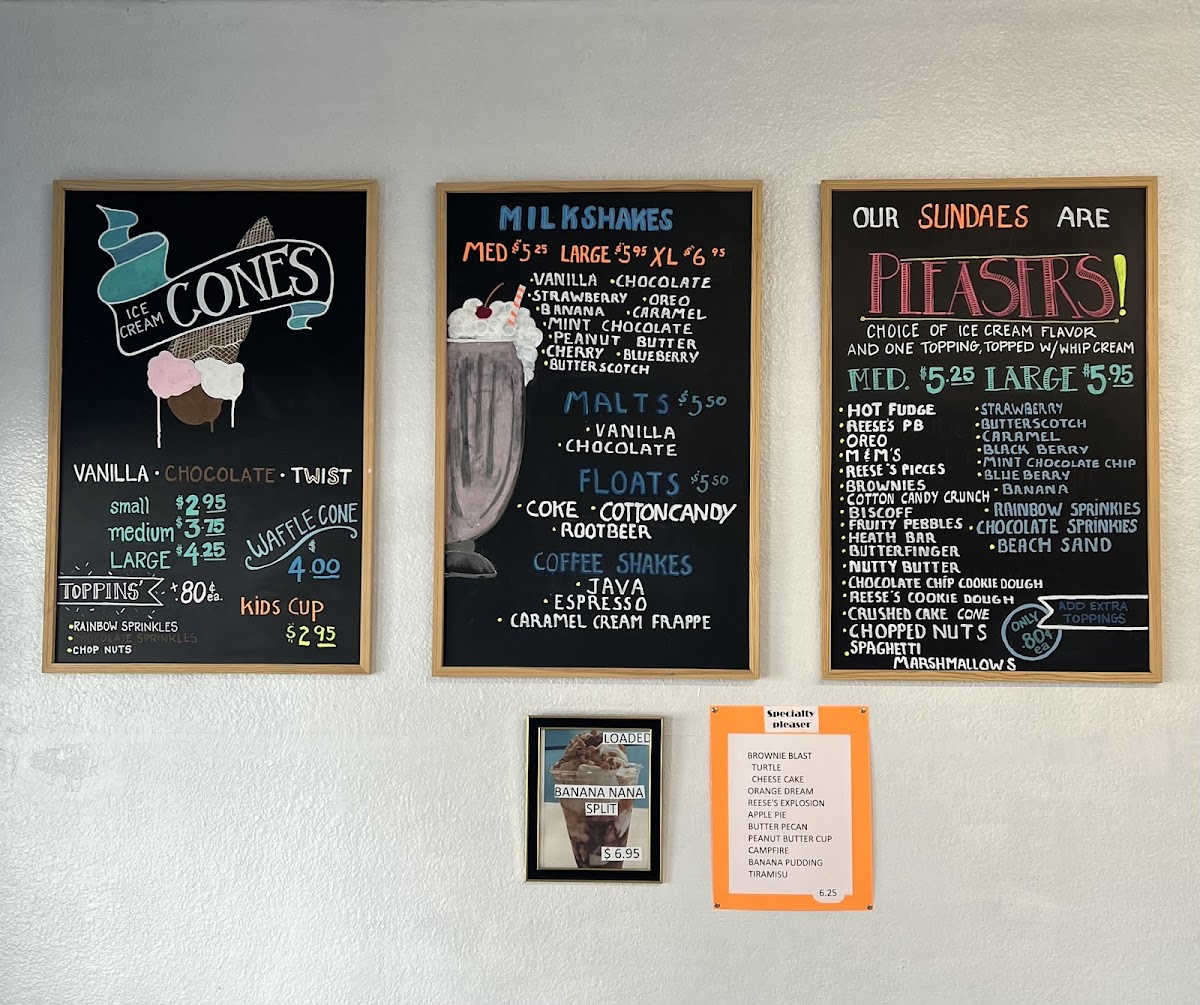 Ice cream please! Photo Menu 1