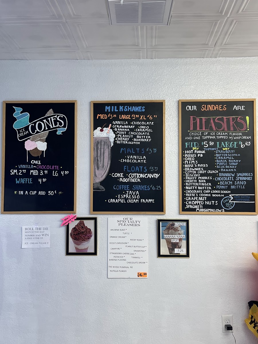 Ice cream please! Photo Menu 2