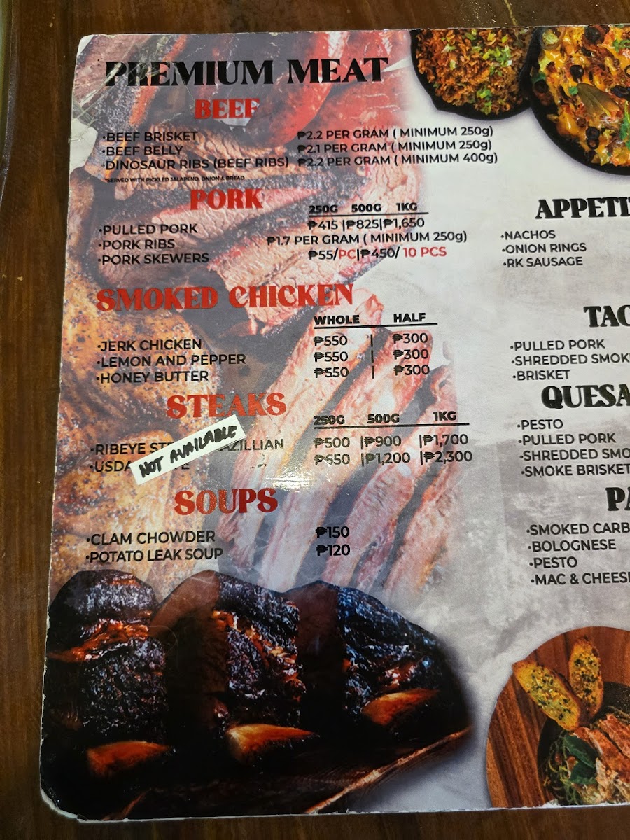 RK SMOKEY BAR & RESTO Photo Menu 3