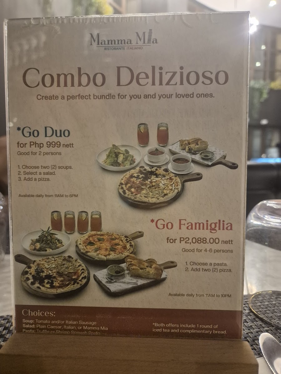 Mamma Mia Ristorante Italiano Photo Menu 4