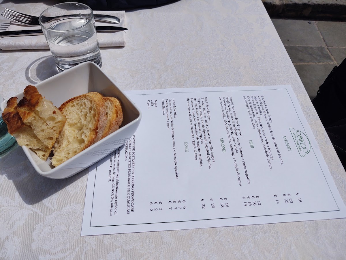 Trattoria Osvaldo Photo Menu 3
