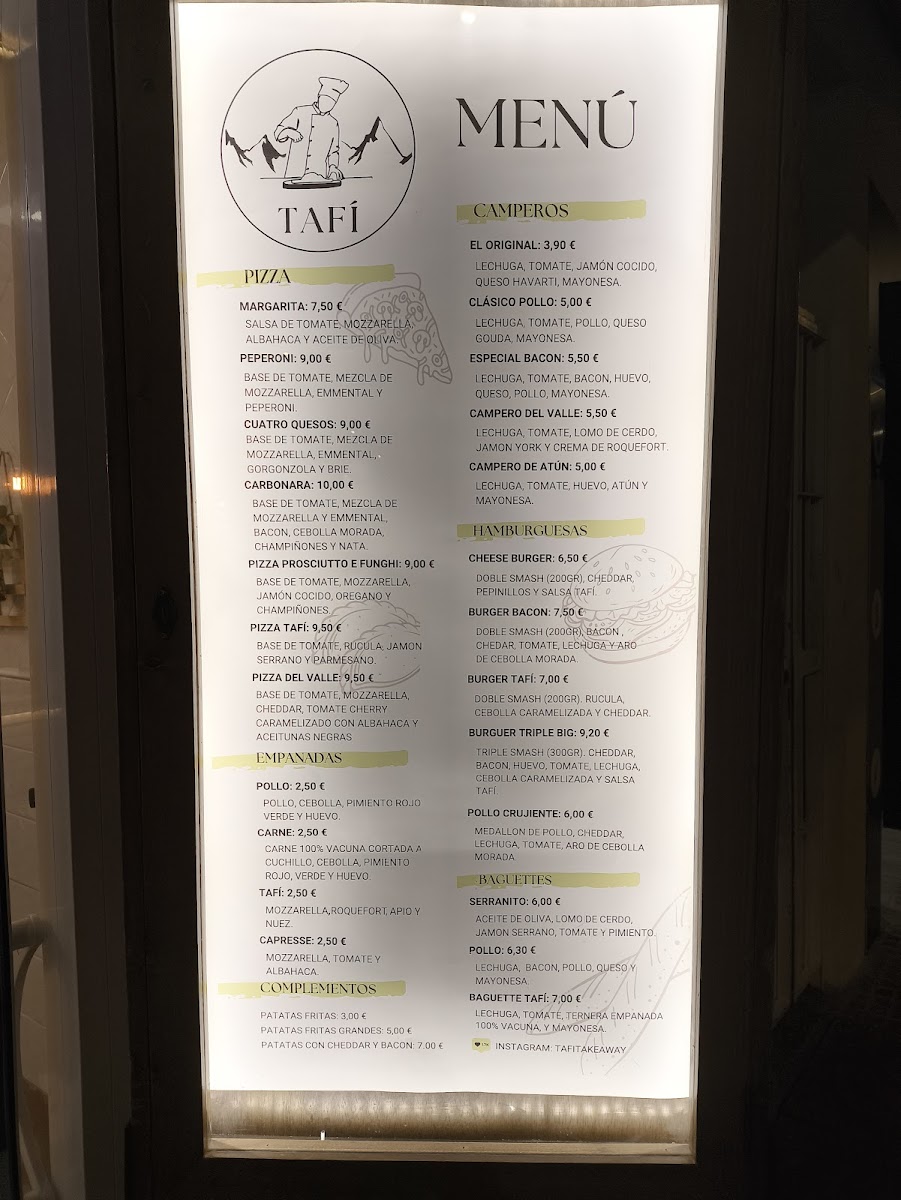 TAFI Malaga CENTRO Photo Menu 2