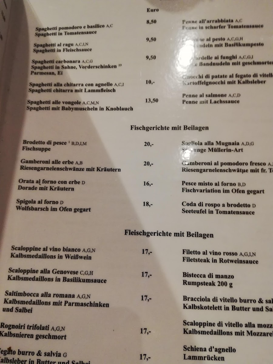 Restaurant Da Bruno Photo Menu 7