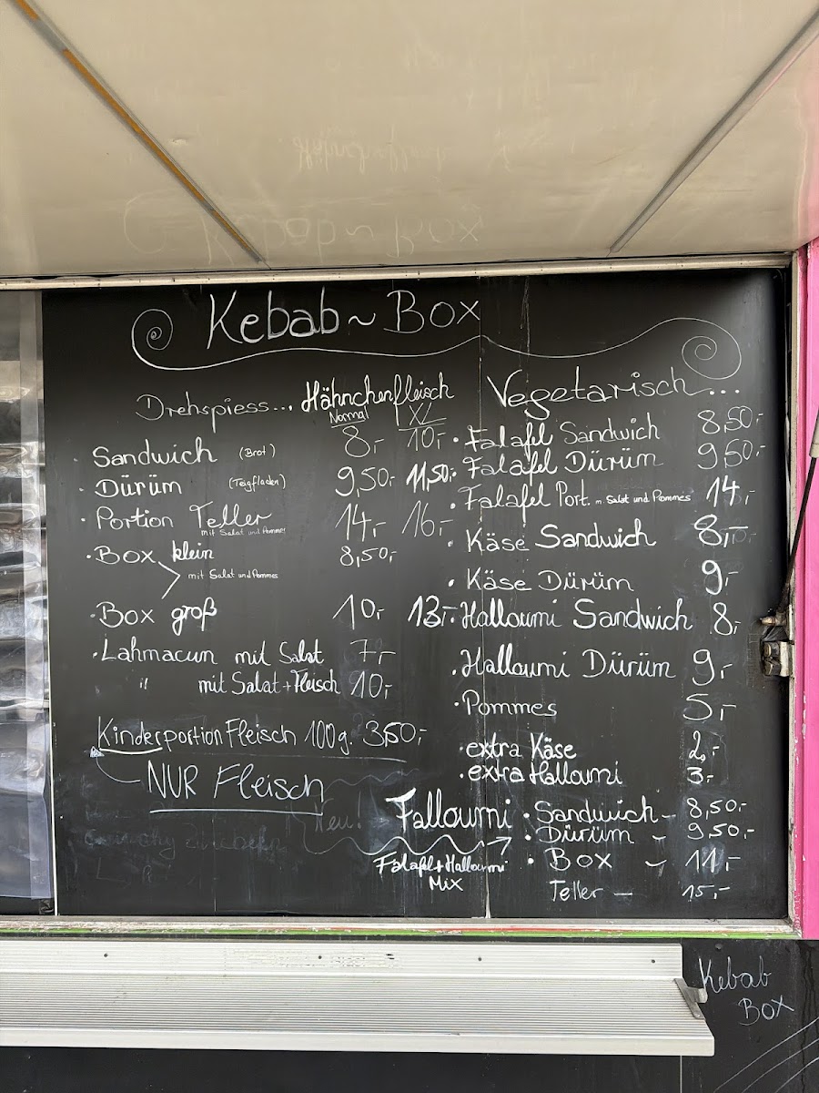Aram Döner Photo Menu 1