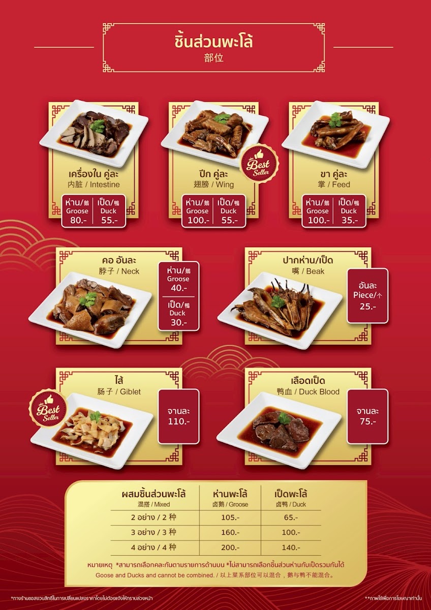Chua Kim Lee - Din Daeng Goose Photo Menu 7