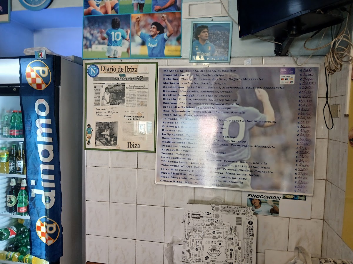 Il Maradona Della Pizza Photo Menu 5