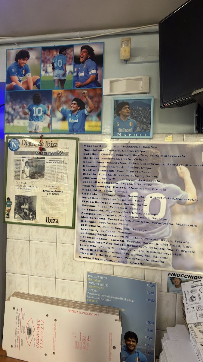 Il Maradona Della Pizza Photo Menu 6