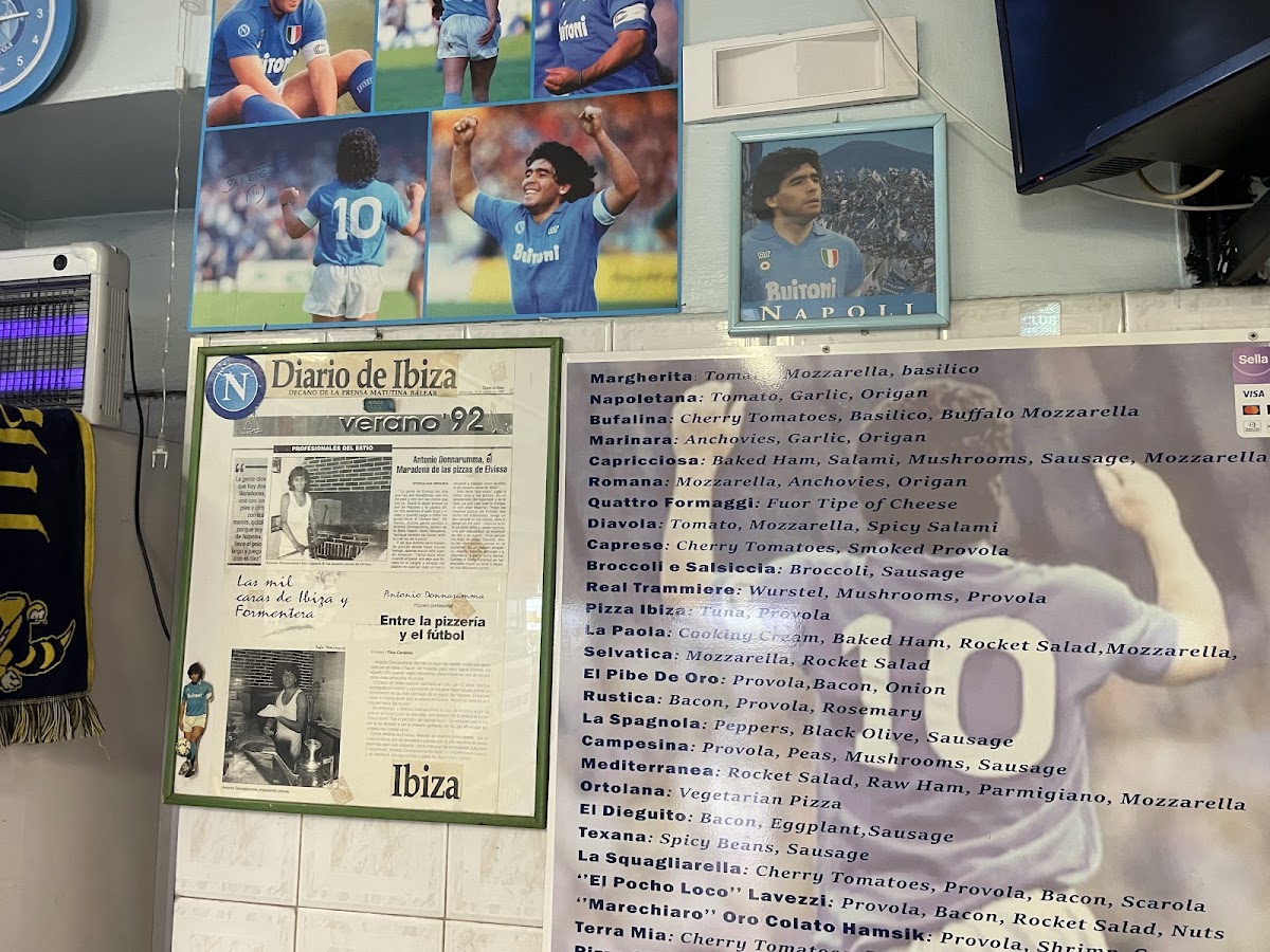 Il Maradona Della Pizza Photo Menu 8