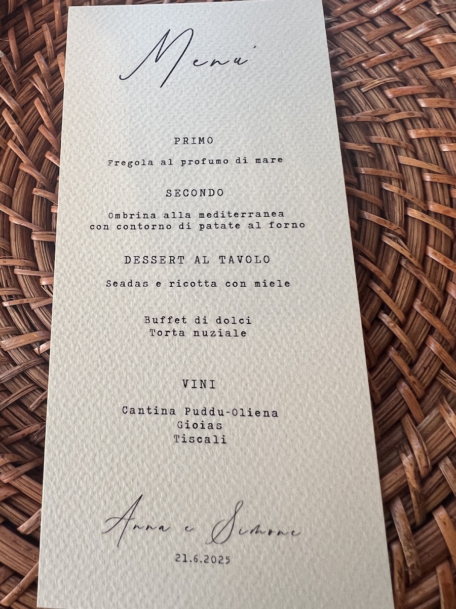 Ristorante Lu Stazzu Photo Menu 1
