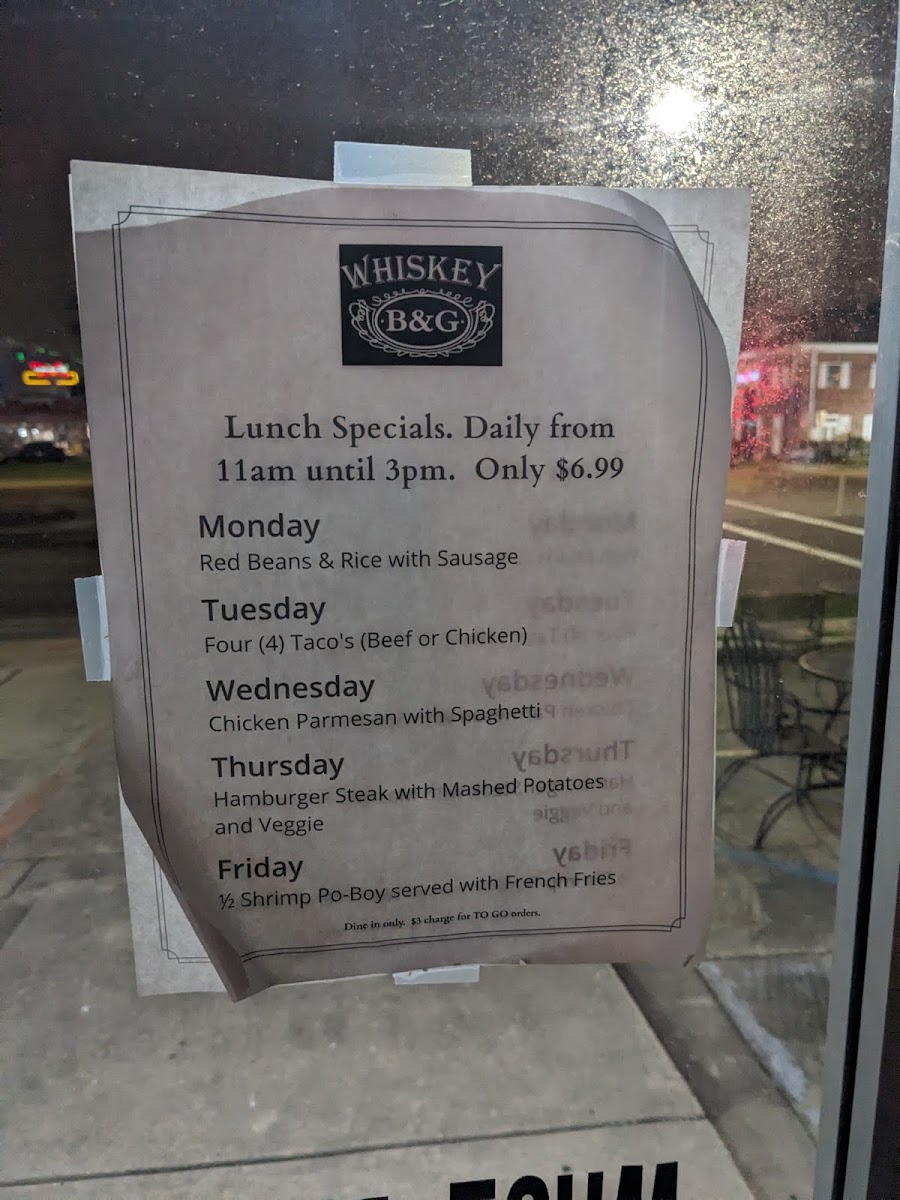 Whiskey Bar & Grill Photo Menu 5