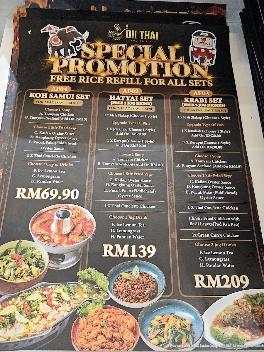 Dii Thai • Ecohill Semenyih Photo Menu 8