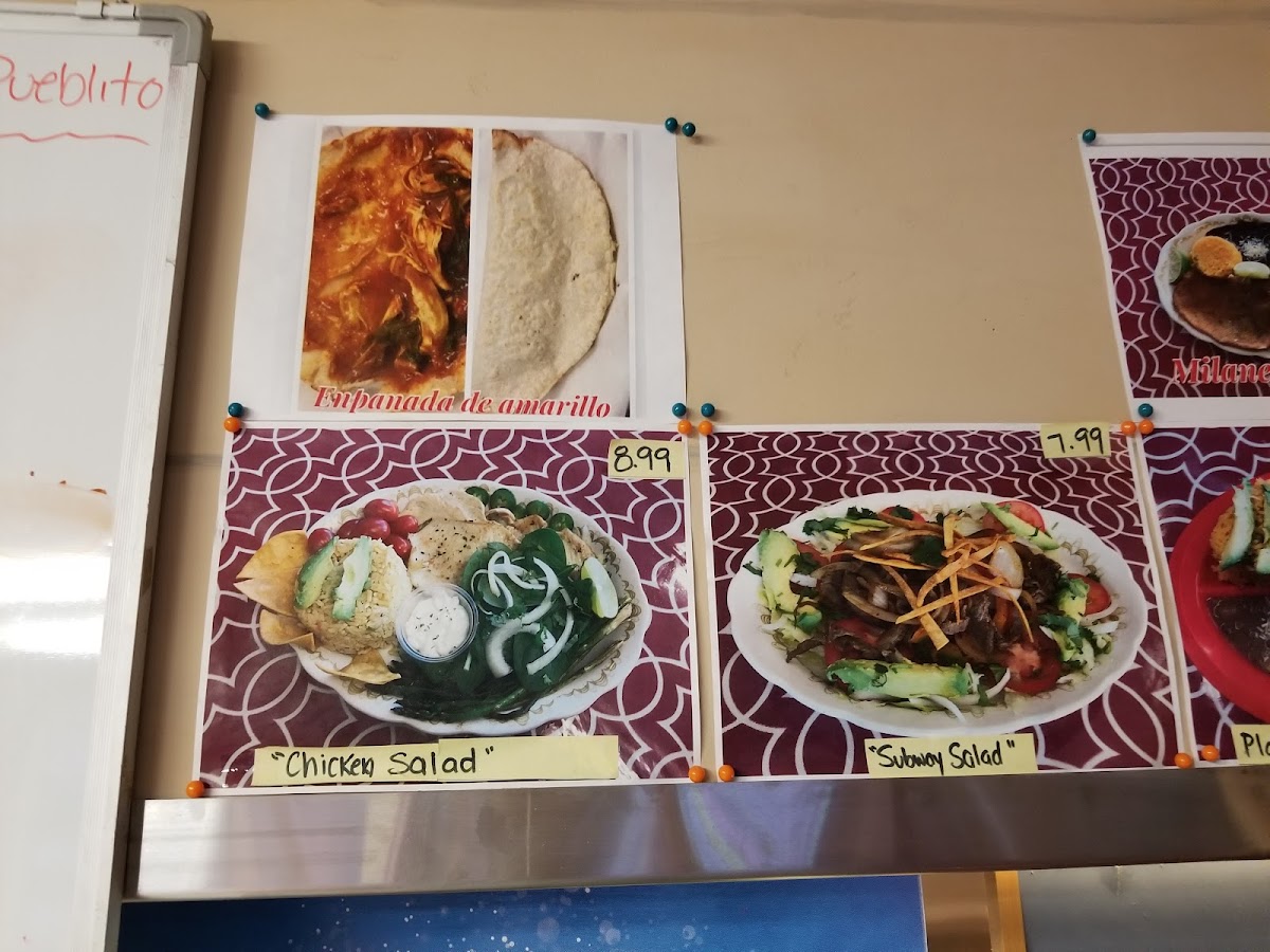 El Pueblito Restaurant Mexican American Grill Photo Menu 9