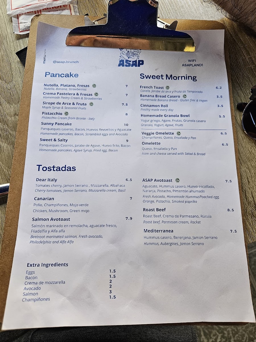 ASAP Coffee & Brunch Photo Menu 6