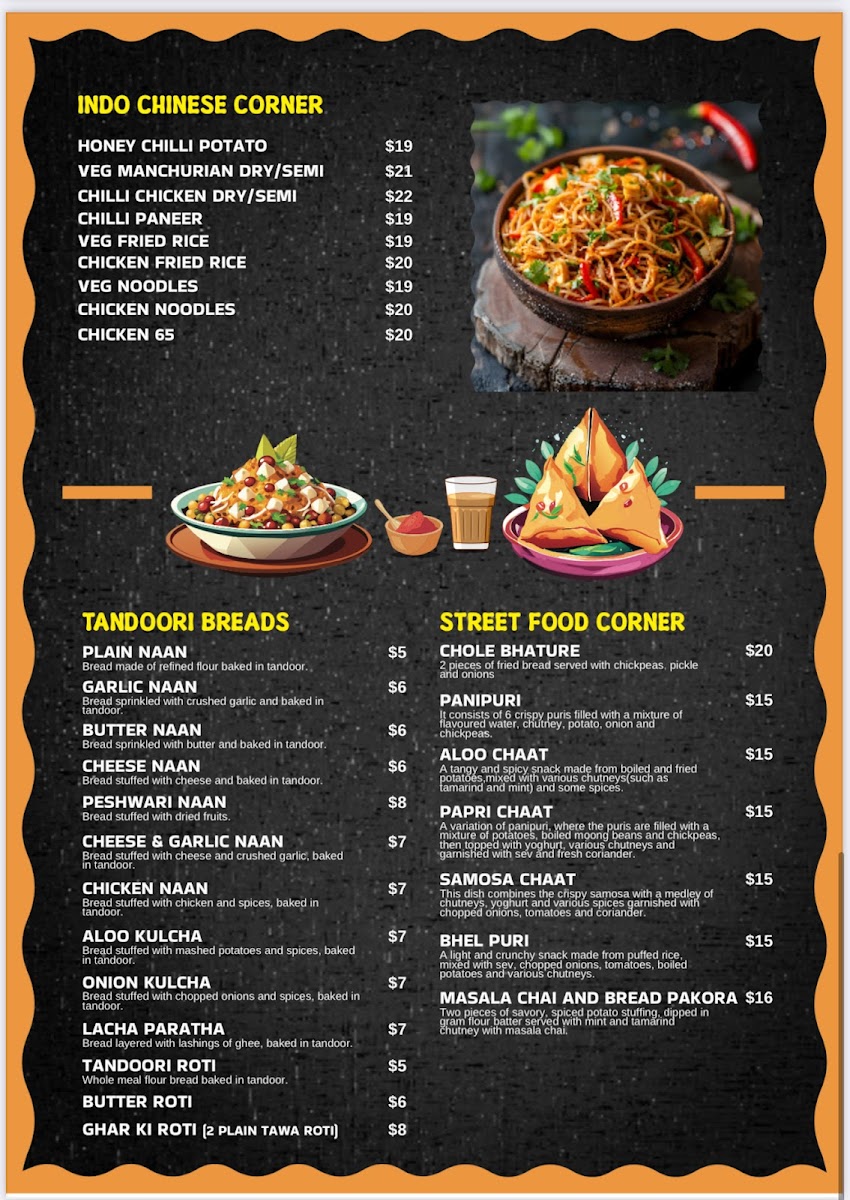 Punjabi Rasoi Newlands Photo Menu 3