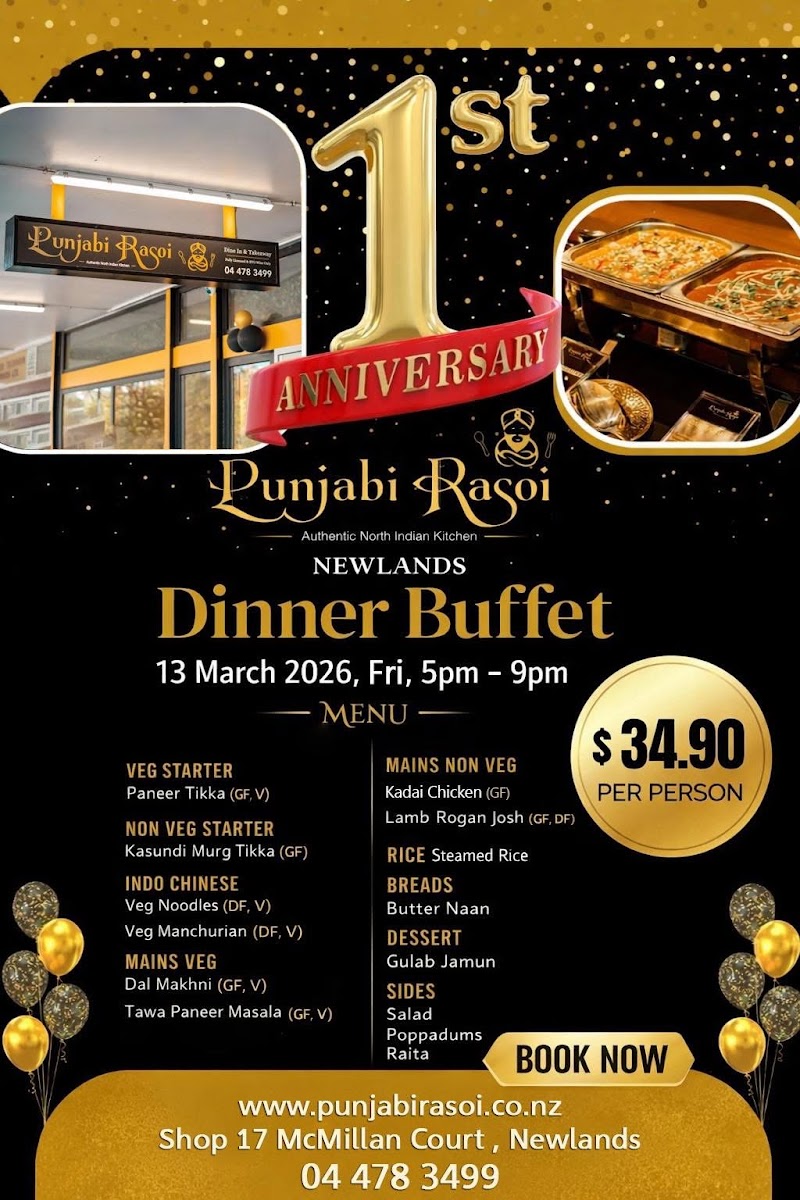 Punjabi Rasoi Newlands Photo Menu 6