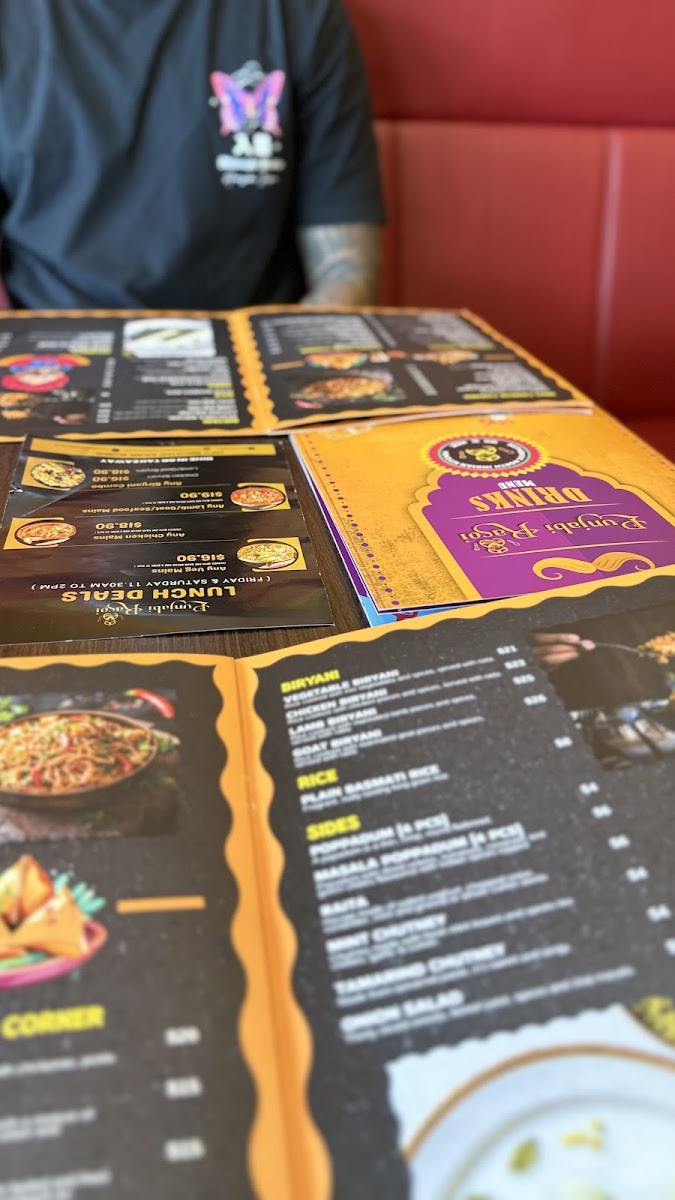 Punjabi Rasoi Newlands Photo Menu 9