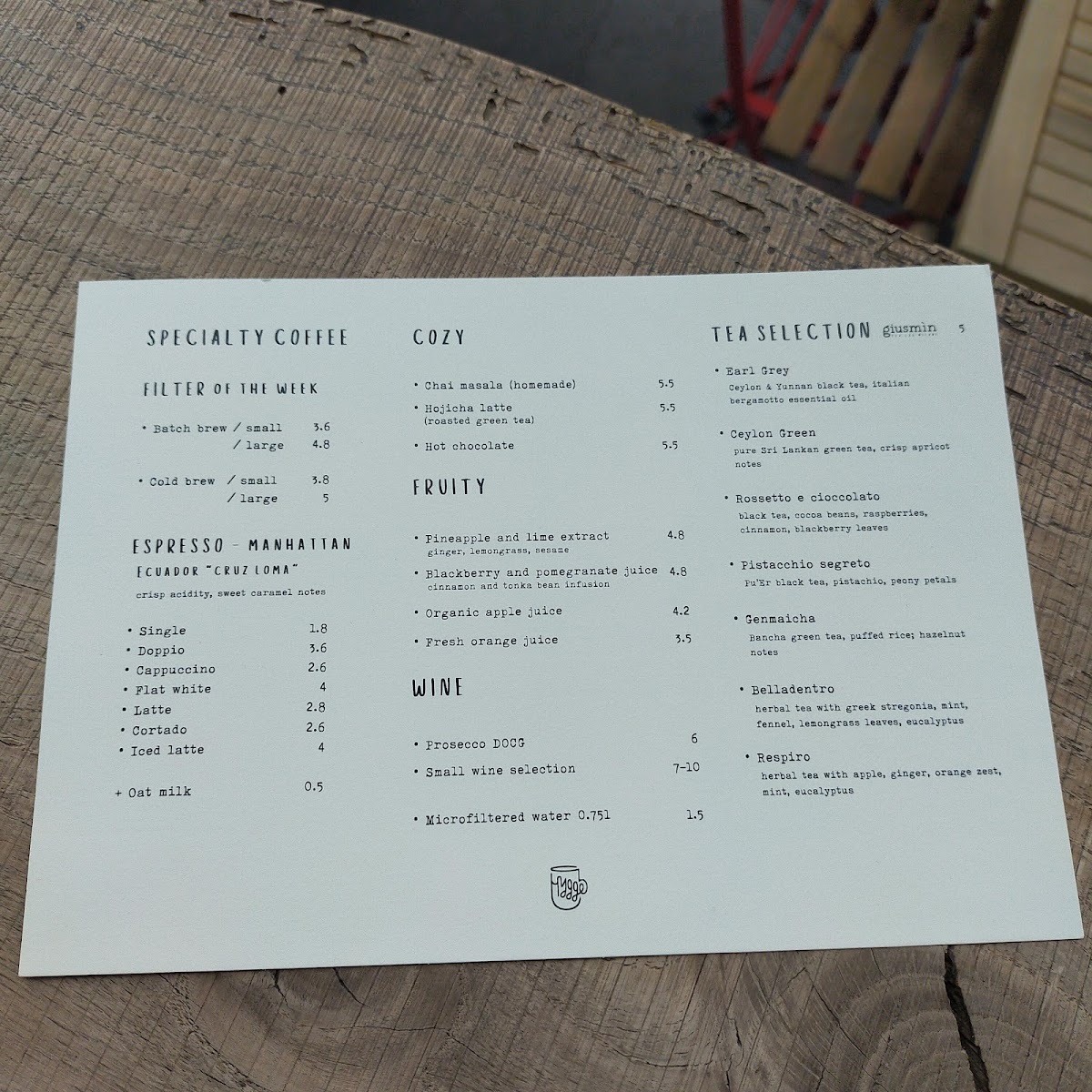 Hygge Photo Menu 1