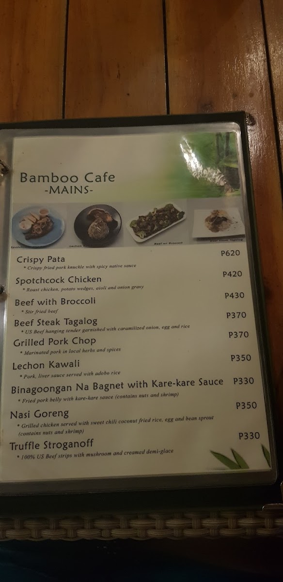 Bamboo Cafe Photo Menu 7