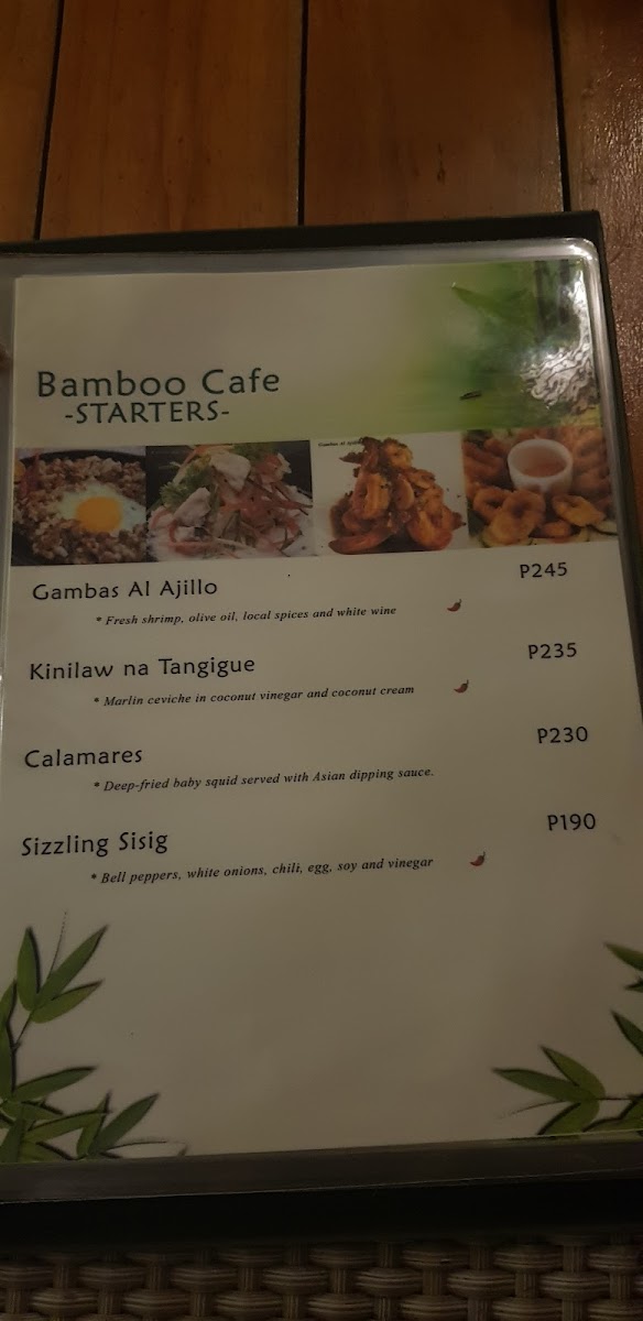 Bamboo Cafe Photo Menu 8
