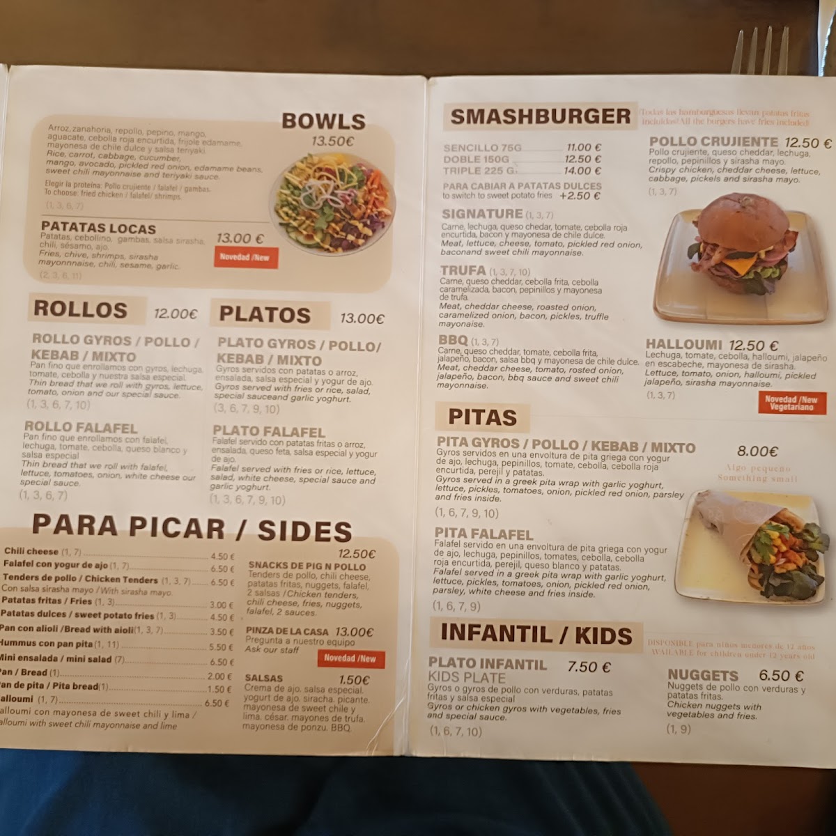 Pig’n Pollo - Punta Prima Photo Menu 3