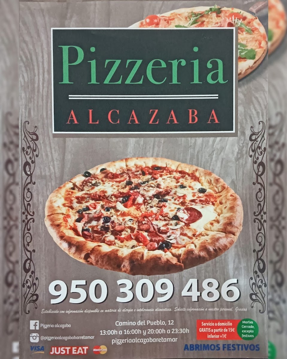 Pizzería Alcazaba Photo Menu 7