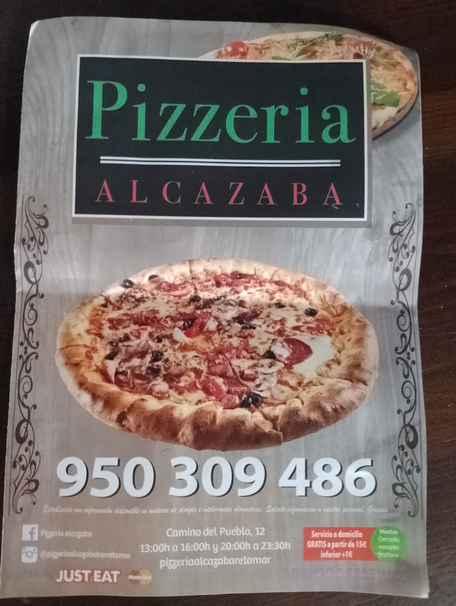 Pizzería Alcazaba Photo Menu 8