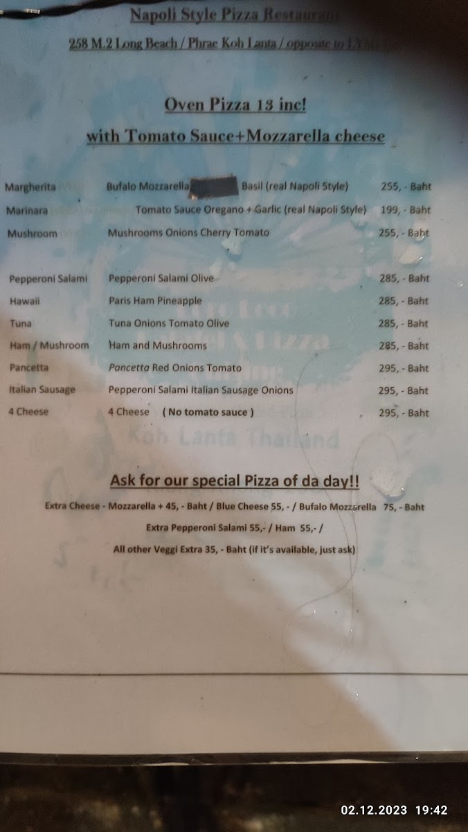 Loro Loco Pizza Cuisine Restaurant Photo Menu 9