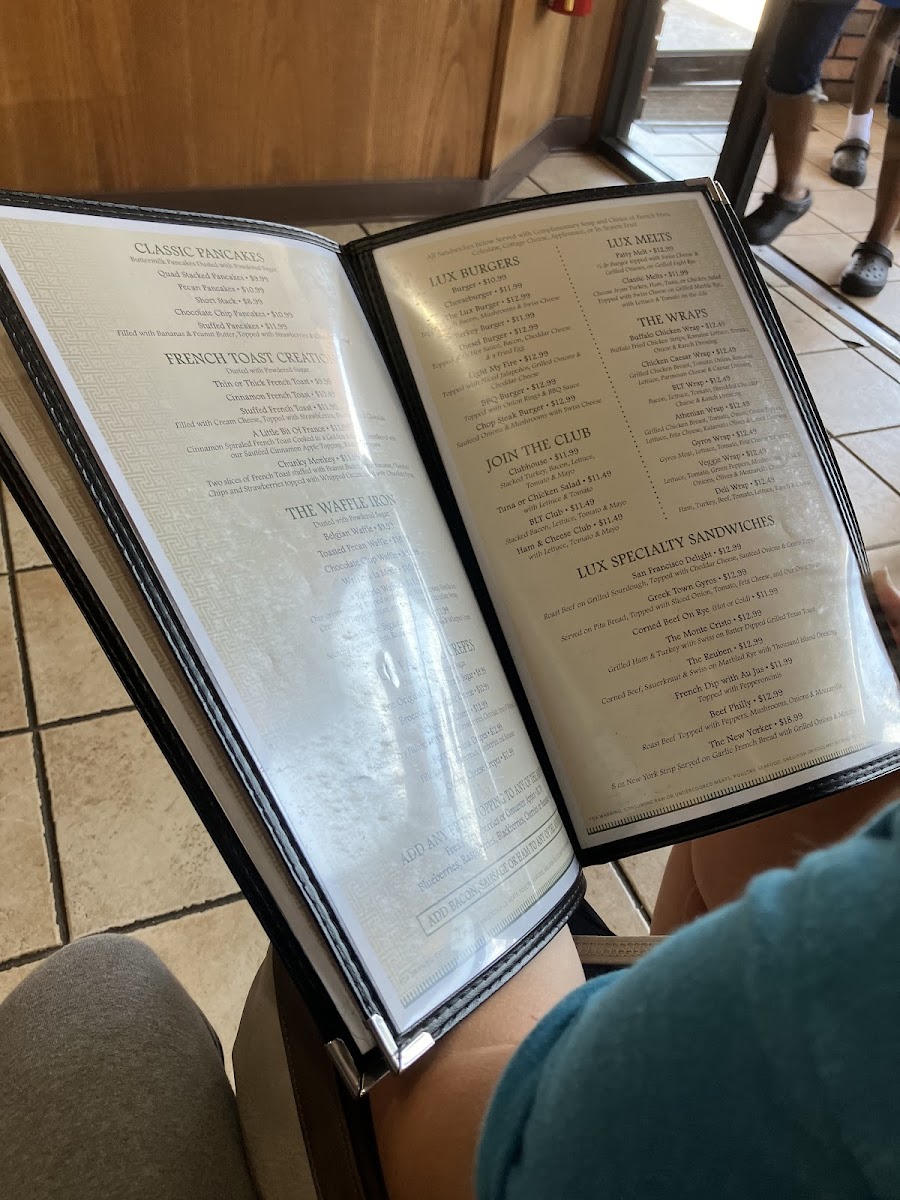 Lux Cafe Photo Menu 9