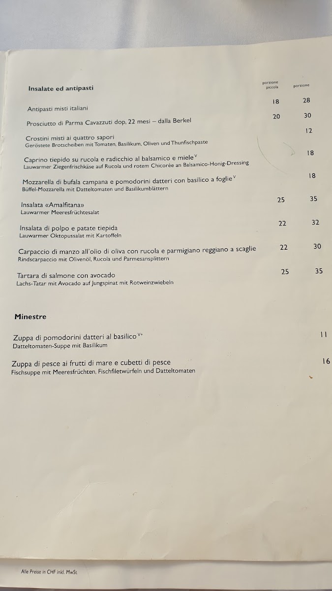 Ristorante Amalfi Photo Menu 3