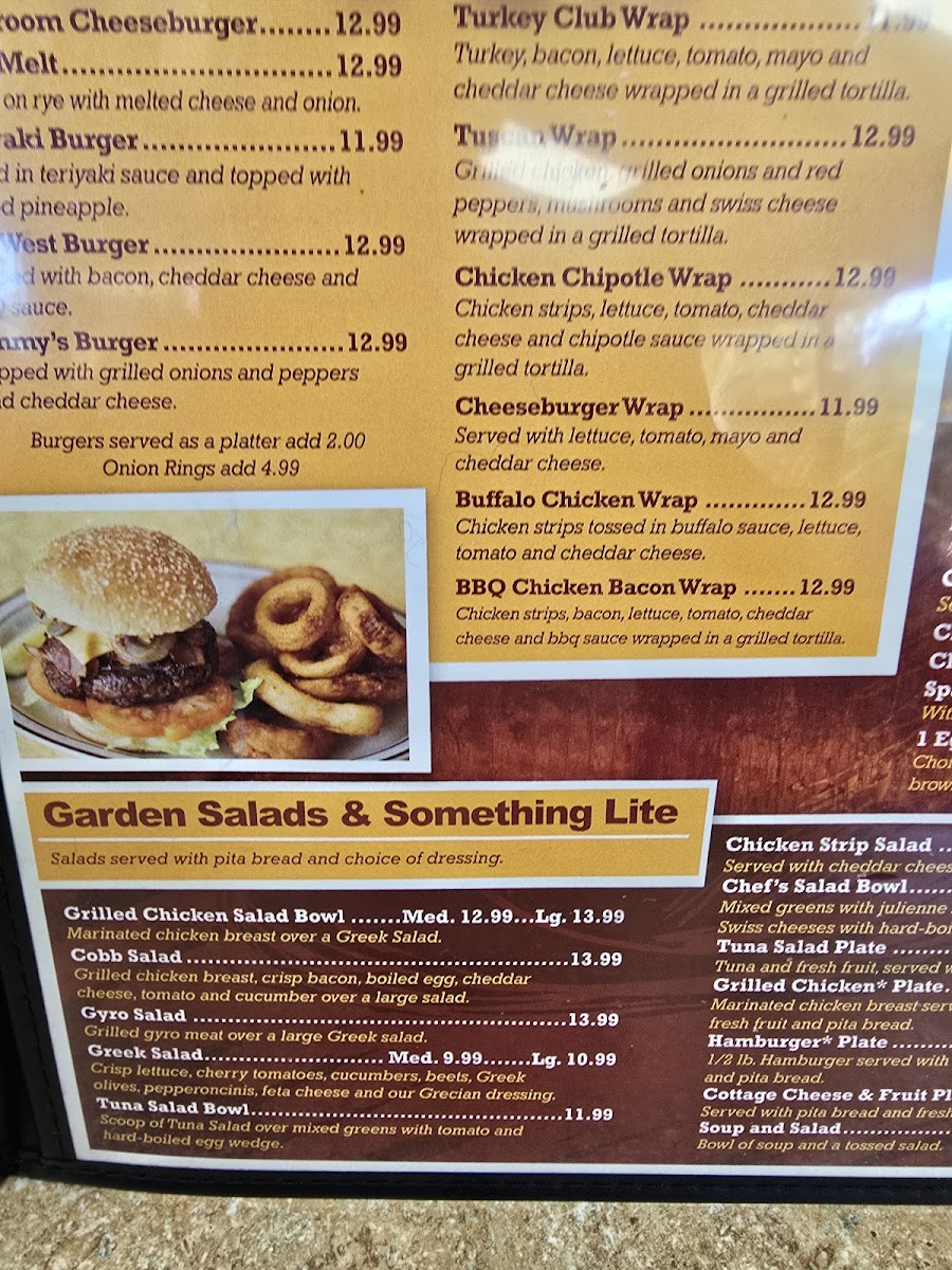 Red Star Diner - Temperance, MI Photo Menu 2