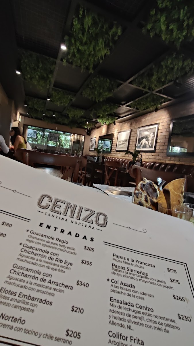 Cenizo Photo Menu 5