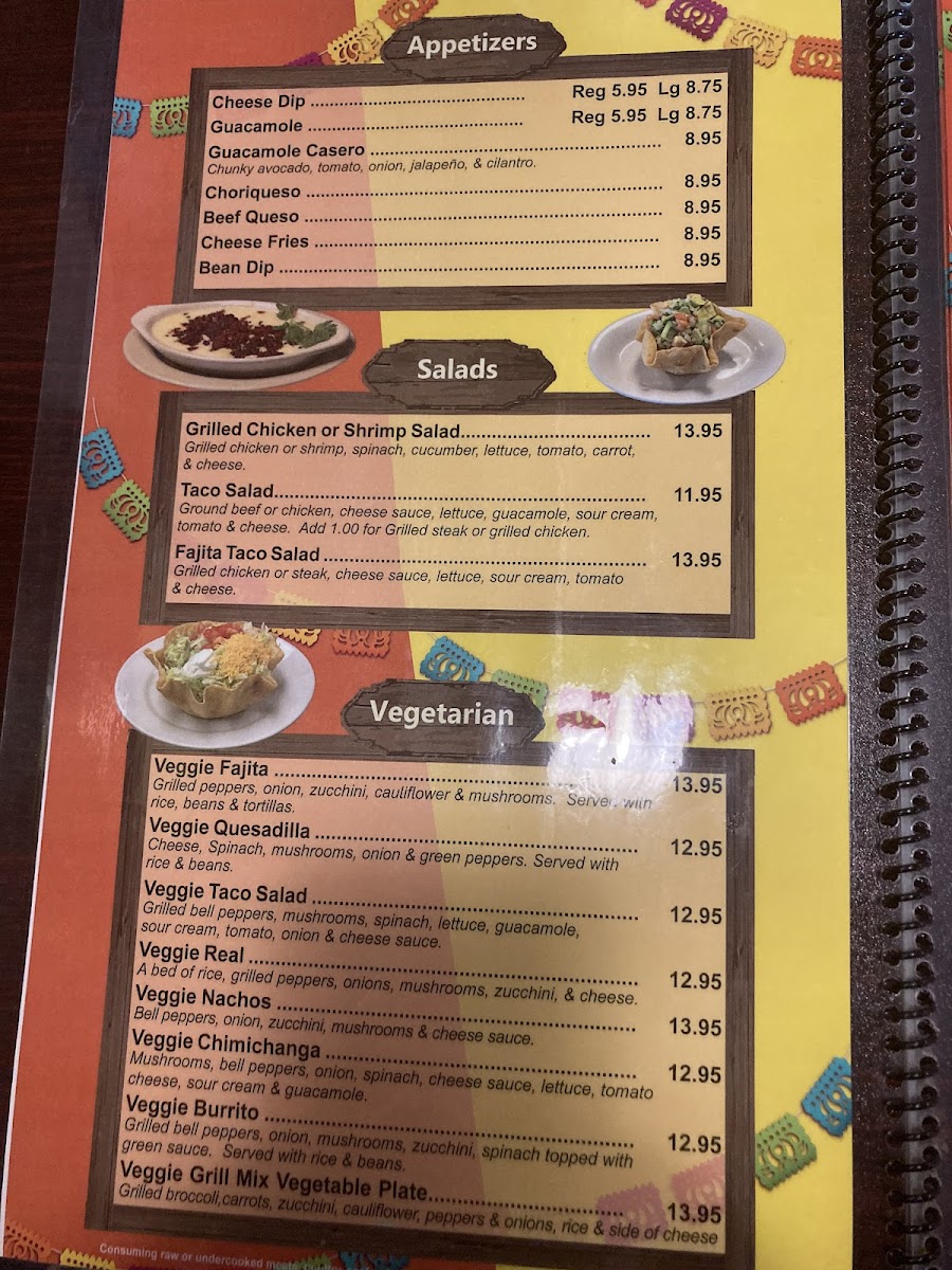 TONY'S Mexican Kitchen Photo Menu 5